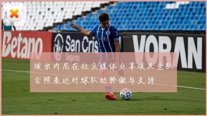 埃尔内尼在社交媒体分享埃及全队合照表达对球队的骄傲与支持